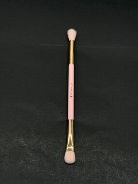 Too Faced Dual-Ended Eye Shadow Brush Pink - NEW